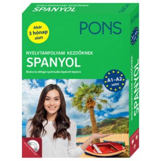 PONS Nyelvtanfolyam kezdőknek - Spanyol (könyv+CD+online) - Biztos és átfogó nyelvtudás lépésrő