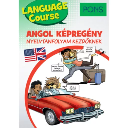 Pons - angol képregény nyelvtanfolyam kezdőknek