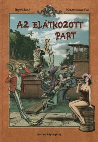 Az elátkozott part - Színes képregény - Rejtő Jenő (új kiadás)