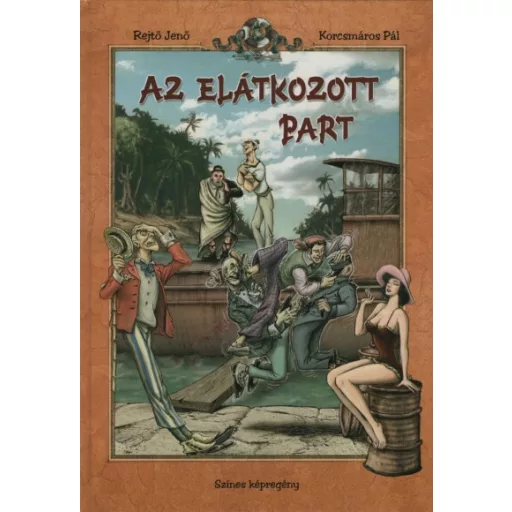 Az elátkozott part - Színes képregény - Rejtő Jenő és Korcsmáros Pál (új kiadás)