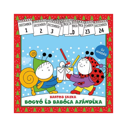 Bogyó és Babóca ajándéka - Adventi kifestő (Bartos Erika)
