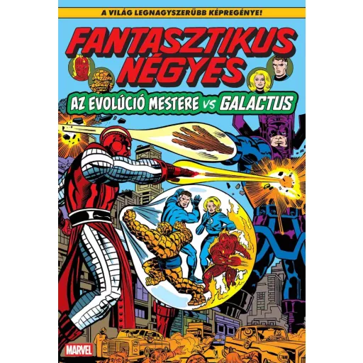 Fantasztikus Négyes 20 - Az evolúció mestere vs Galactus - Roy Thomas, John Buscema-George Perez