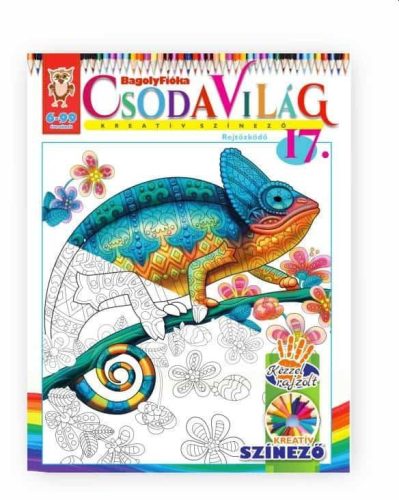 Csodavilág Kreatív színező 17. - Rejtőzködő