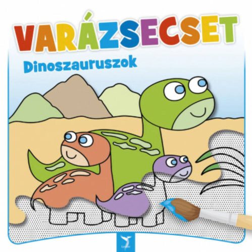 VARÁZSECSET - Dinoszauruszok (Kifestő)