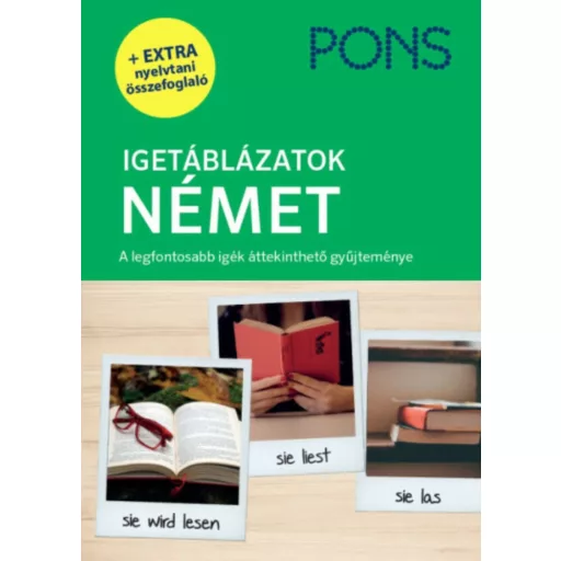PONS Igetáblázatok: Német - A legfontosabb igék áttekinthető gyűjteménye (új kiadás) (Eva Maria