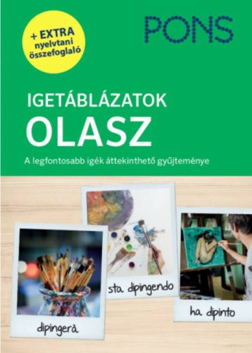 PONS Igetáblázatok: Olasz - A legfontosabb igék áttekinthető gyűjteménye (új kiadás) (Mimma Dia