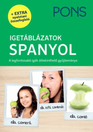 PONS Igetáblázatok: Spanyol - A legfontosabb igék áttekinthető gyűjteménye (új kiadás) (Carlos 