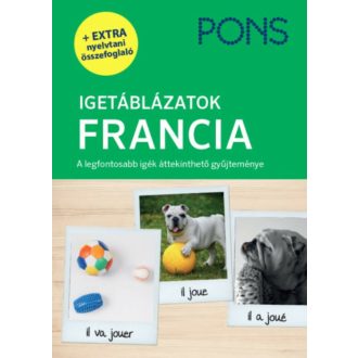 PONS Igetáblázatok: Francia - A legfontosabb igék áttekinthető gyűjteménye (új kiadás) (Pascale