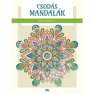 Csodás mandalák - Felnőtt színező