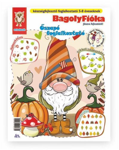 BagolyFióka - Őszapó kreatív foglalkoztató füzet