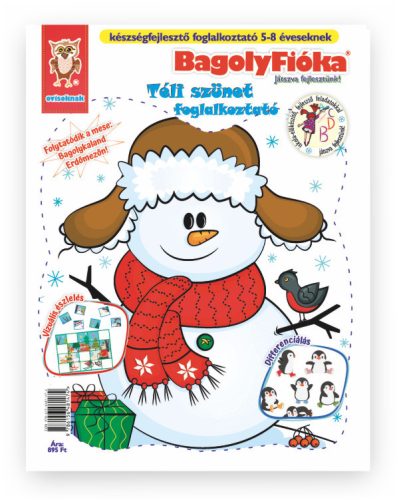 BagolyFióka - Téli szünet kreatív foglalkoztató füzet