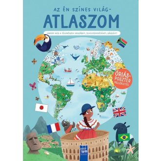 Az én színes világatlaszom - Kihajtható atlasz