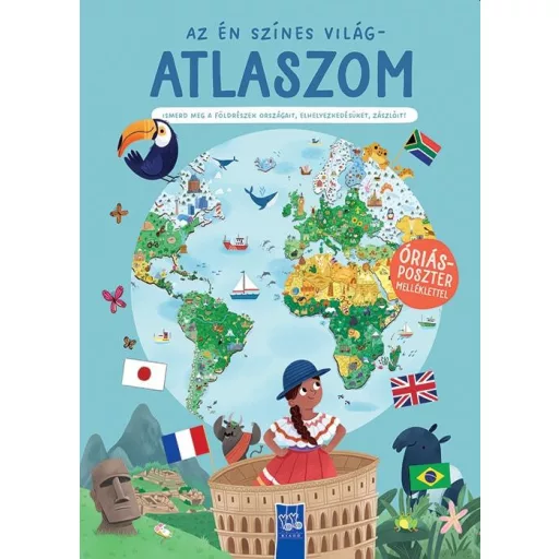 Az én színes világatlaszom - Kihajtható atlasz
