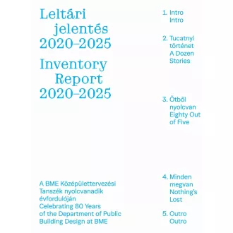   Leltári jelentés 2020-2025 - Inventory Report 2020-2025 - Szabó Levente szerk.