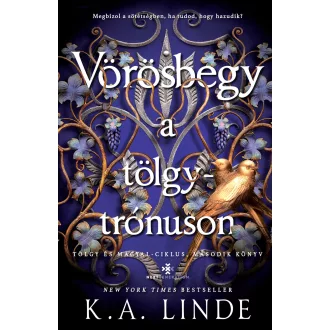 Vörösbegy a tölgytrónuson (Éldekorált) - K. A. Linde