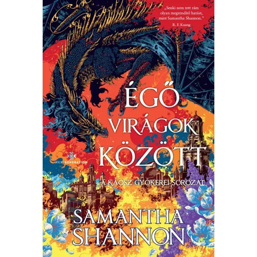 Égő virágok között (Éldekorált) - Samantha Shannon