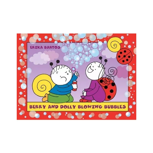 Berry and Dolly Blowing Bubbles - Erika Bartos