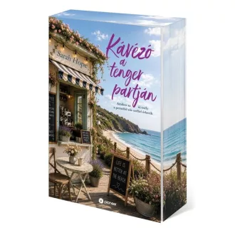 Kávézó a tenger partján (Éldekorált) - Sarah Hope