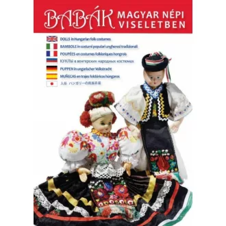 Babák magyar népi viseletben - 8 nyelvű