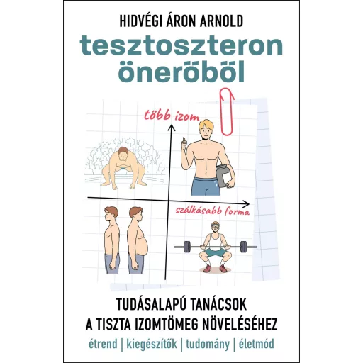 Tesztoszteron önerőből - Tudásalapú tanácsok a tiszta izomtömeg növeléséhez - Hidvégi Áron Arnold