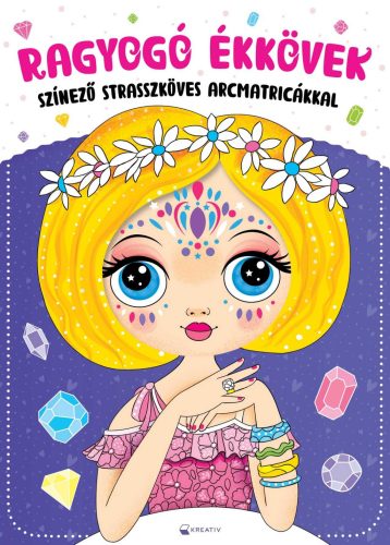 Ragyogó ékkövek - Színező strasszköves matricákkal