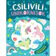 Csilivili unikornisok - Foszforeszkáló matricákkal