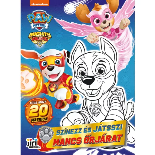 Mancs Őrjárat - Színezz és játssz!