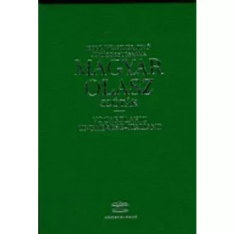   MAGYAR-OLASZ KÉZISZÓTÁR - BŐRKÖTÉSES - Juhász Zsuzsanna