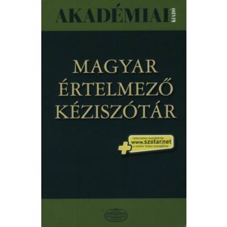 Magyar értelmező kéziszótár /Kartonált + net (Szótár)