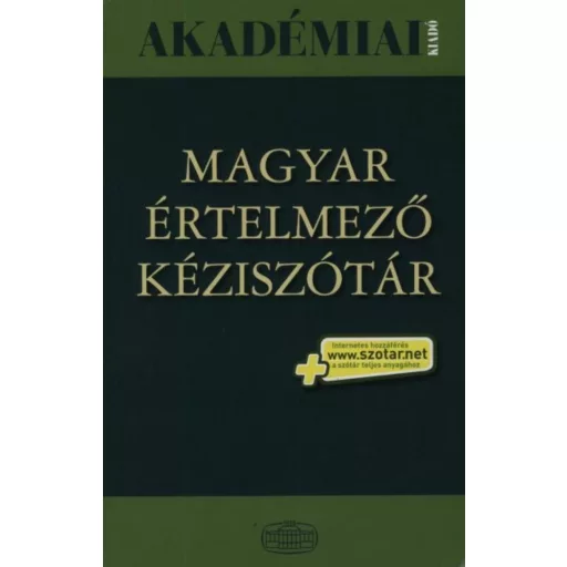Magyar értelmező kéziszótár /Kartonált + net (Szótár)