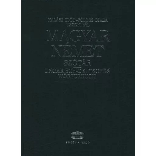 Magyar-német szótár /Bőrkötés + net (Uzonyi Pál)