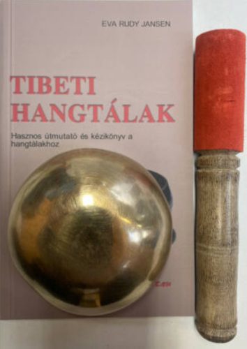 Tibeti hangtálak + hangtál + bőrös ütő