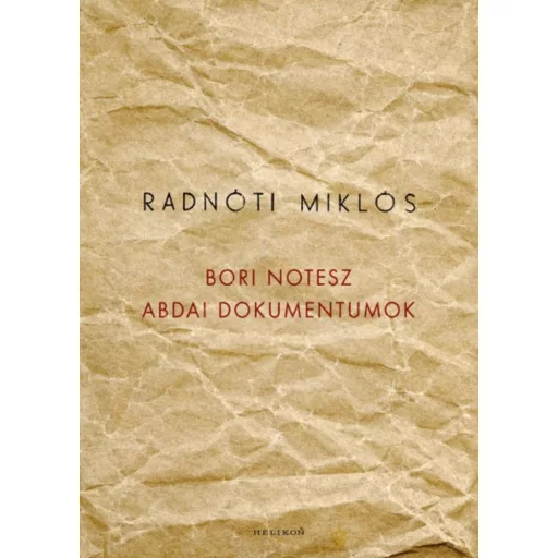 Bori notesz - Abdai dokumentumok