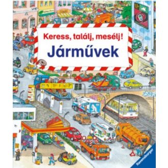 Keress, találj, mesélj! - Járművek (Susanne Gernhauser)