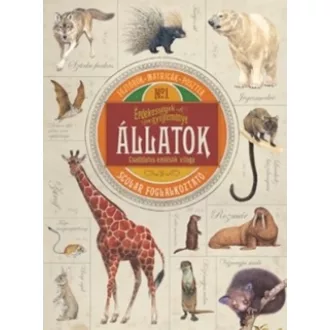 Érdekességek gyűjteménye: Állatok - Csodálatos emlősök világa /Fejtörők - matricák - poszter (V