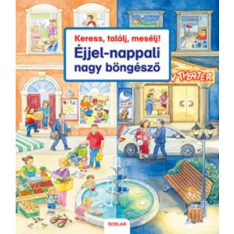 Keress, találj, mesélj! - Éjjel-nappali nagy böngésző (Susanne Gernhauser)