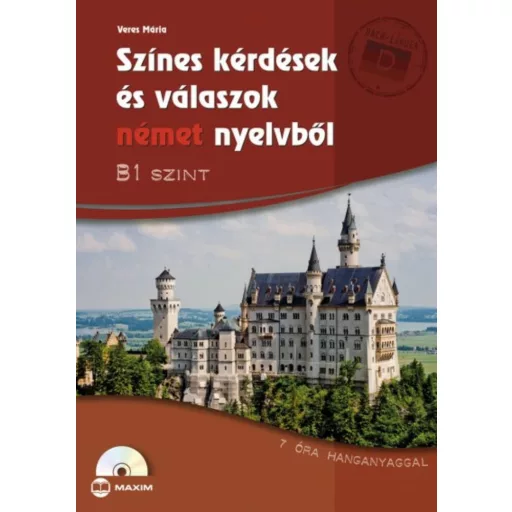 Színes kérdések és válaszok német nyelvből /B1szint + 7 óra hanganyag (Veres Mária)