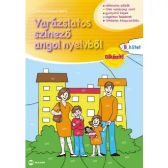   Varázslatos színező angol nyelvből - Előkészítő B kötet