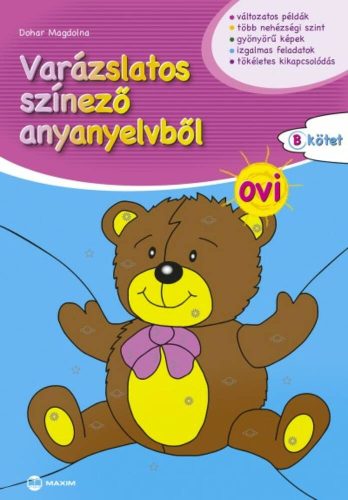 Varázslatos színező anyanyelvből - ovi (b. kötet) (Dohar Magdolna)