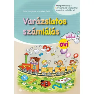 Varázslatos számlálás ovi 4-6 éveseknek /matricás melléklettel (Dohar Magdolna)