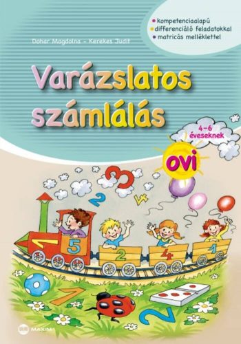 Varázslatos számlálás ovi 4-6 éveseknek /matricás melléklettel (Dohar Magdolna)