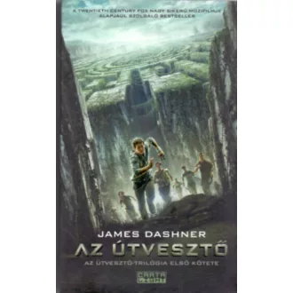Az útvesztő - James Dashner (filmes borító)