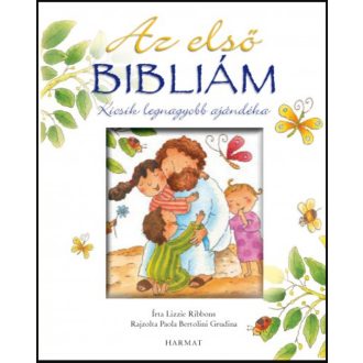   Az első Bibliám - fehér - Kicsik legnagyobb ajándéka - Lizzie Ribbons