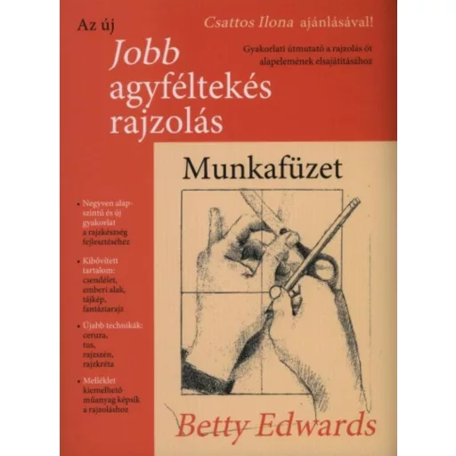 Az új jobb agyféltekés rajzolás - Munkafüzet - Betty Edwards