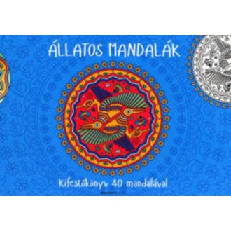 Állatos mandalák /Kifestőkönyv 40 mandalával (Válogatás)