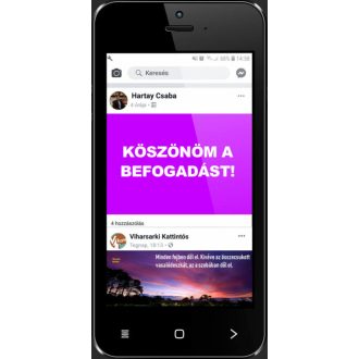   Köszönöm a befogadást - Viharsarki kattintós - Hartay Csaba