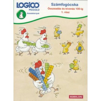 Logico Piccolo: Számfogócska (összeadás és kivonás 100-ig 1. rész) /Feladatkártyák (Marion Godz