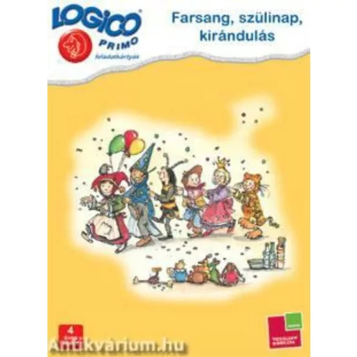 Logico Primo: Farsang, szülinap, kirándulás - Feladatkártyák
