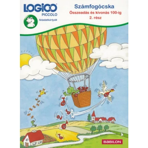 Logico Piccolo: Számfogócska (összeadás és kivonás 100-ig 2. rész) /Feladatkártyák (Marion Godz