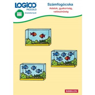   Logico Piccolo: Számfogócska - adatok, gyakoriság, valószínűség - Feladatkártyák